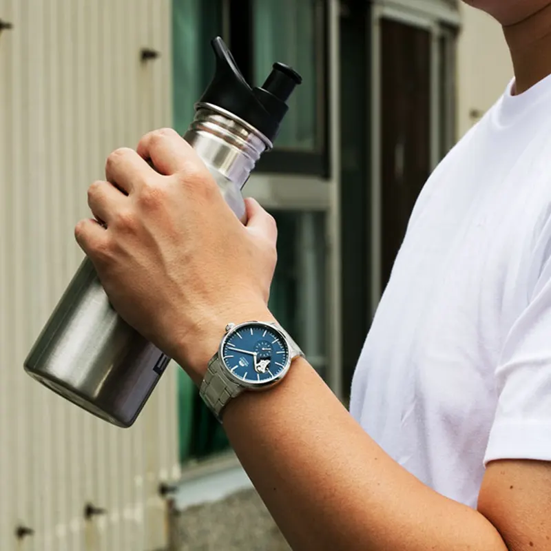 Orient Contemporary Semi-skeleton Small Second Men's Watch- RA-AR0101L